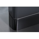 Стол обеденный SIGNAL PALLAS Ceramic 160 серый мрамор/черный матовый 160-210/90